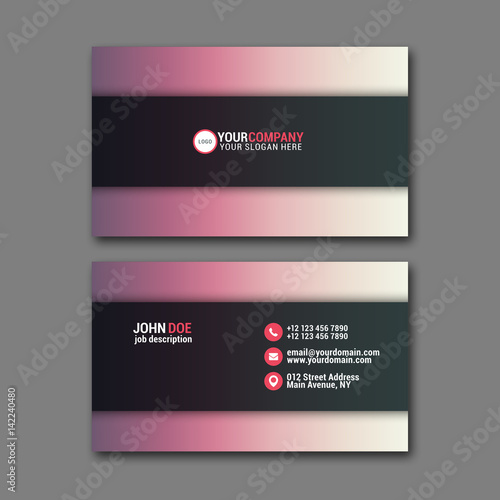 Business Card Template.