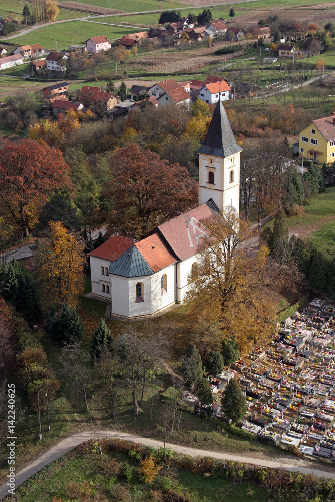 Parish Church of Our Lady of Snow in Dubranec, Croatia 