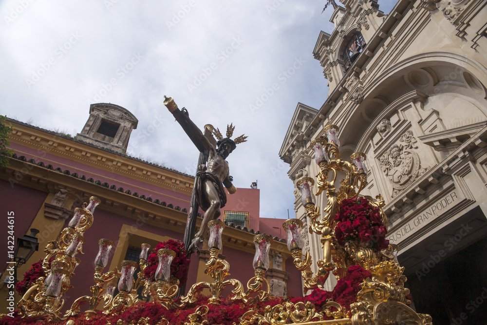 Obraz premium hermandad del buen fin, semana santa en Sevilla