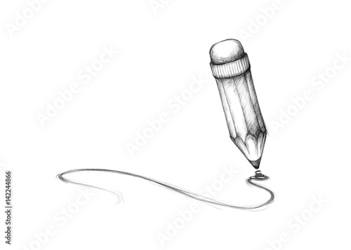 Kurzer Bleistift