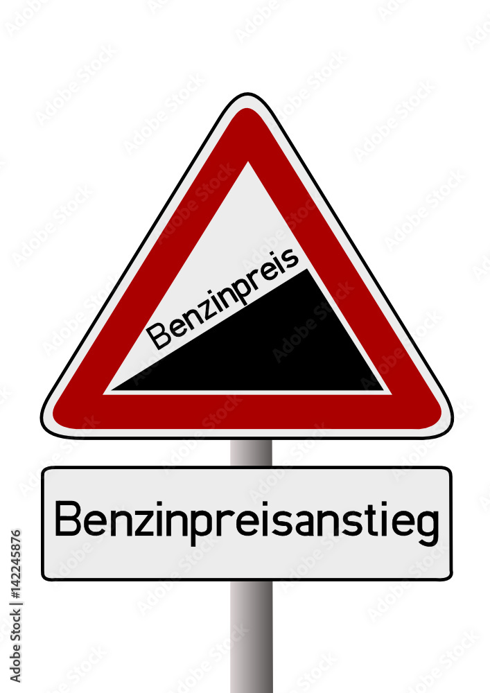 Anstieg Benzinpreisanstieg