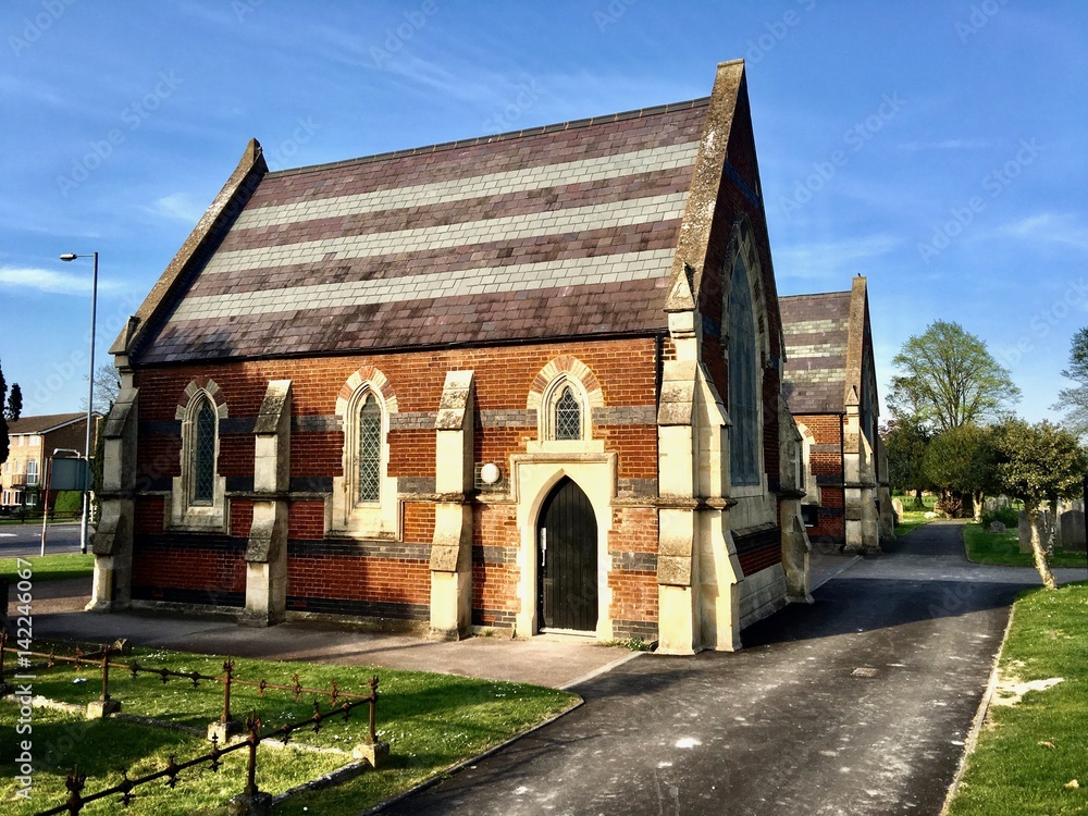 Fototapeta premium Old chapel in Dunstable (Luton)
