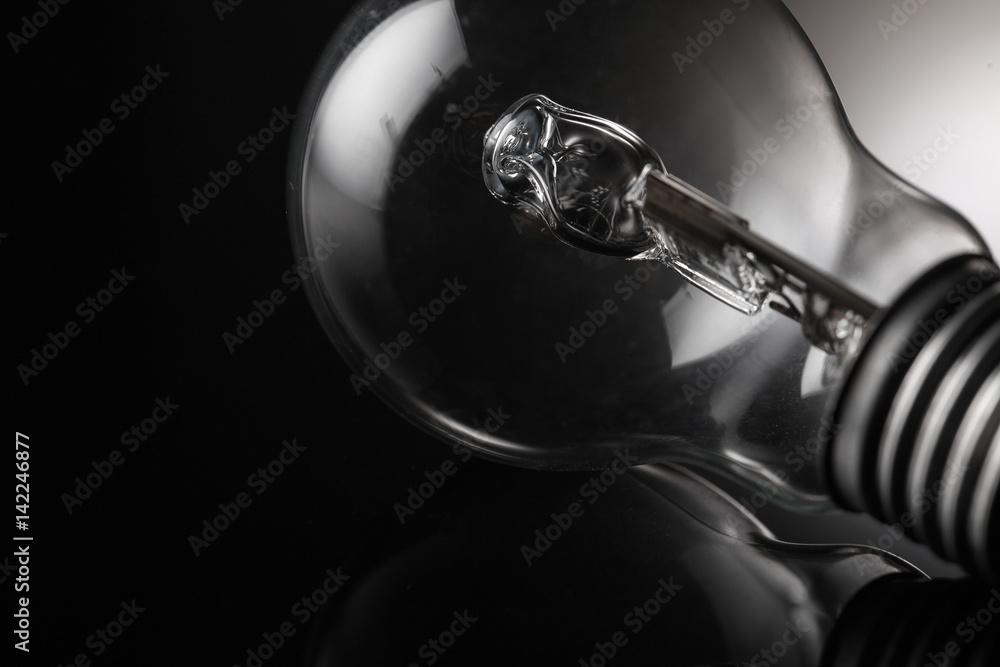 Fototapeta premium light bult and saving bulb