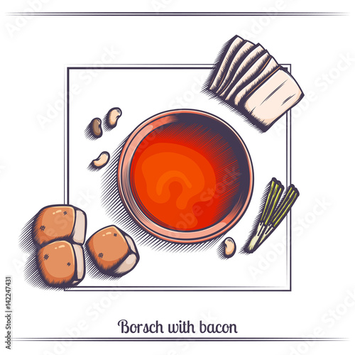 Borsch With Bacon
