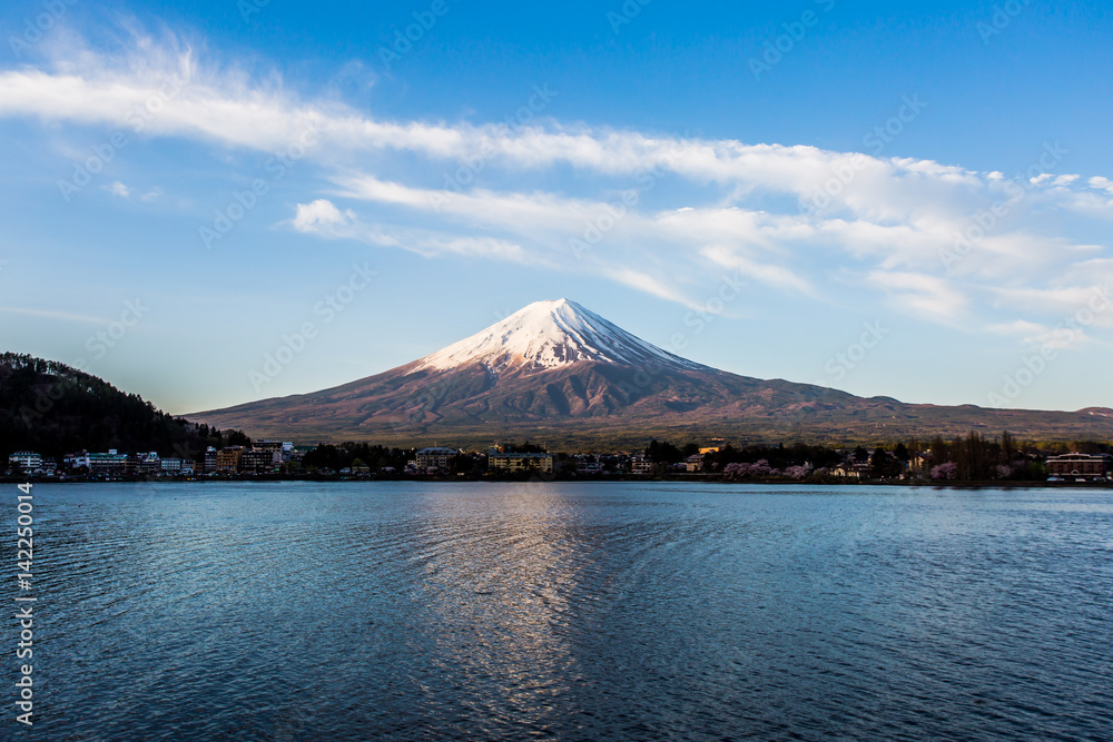 Mount Fuji at Kawaguchi Lake, Japan