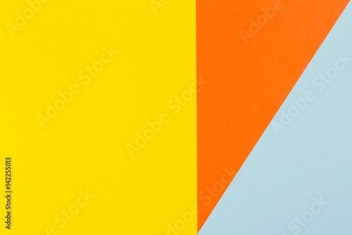 Free Download Yellow, blue and orange color paper background - GFXLoad