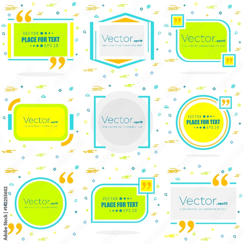 Abstract concept vector empty speech square quote text bubble. For web and mobile app isolated on background, illustration template design, creative presentation, business infographic social media. Abstract concept vector empty speech square quote text bubble. For web and mobile app isolated on background, illustration template design, creative presentation, business infographic social media.