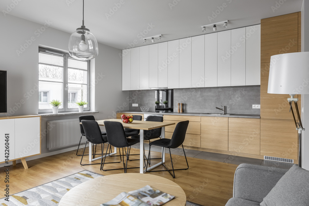 Fototapeta premium Contemporary kitchen design