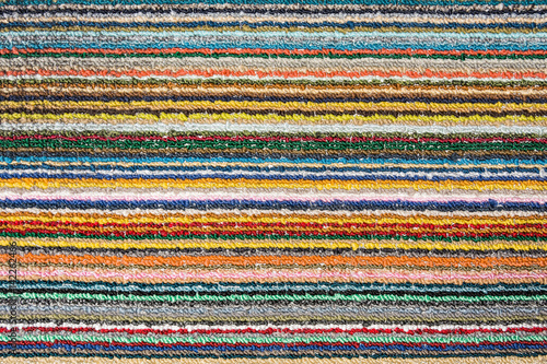 Colored rug or mat texture