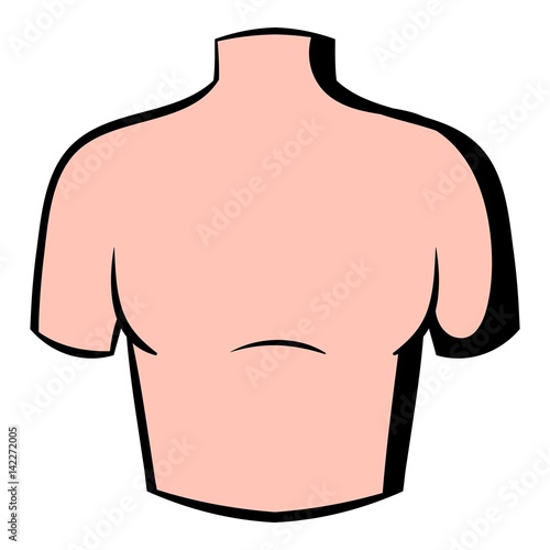 Male tailors mannequin icon, icon cartoon