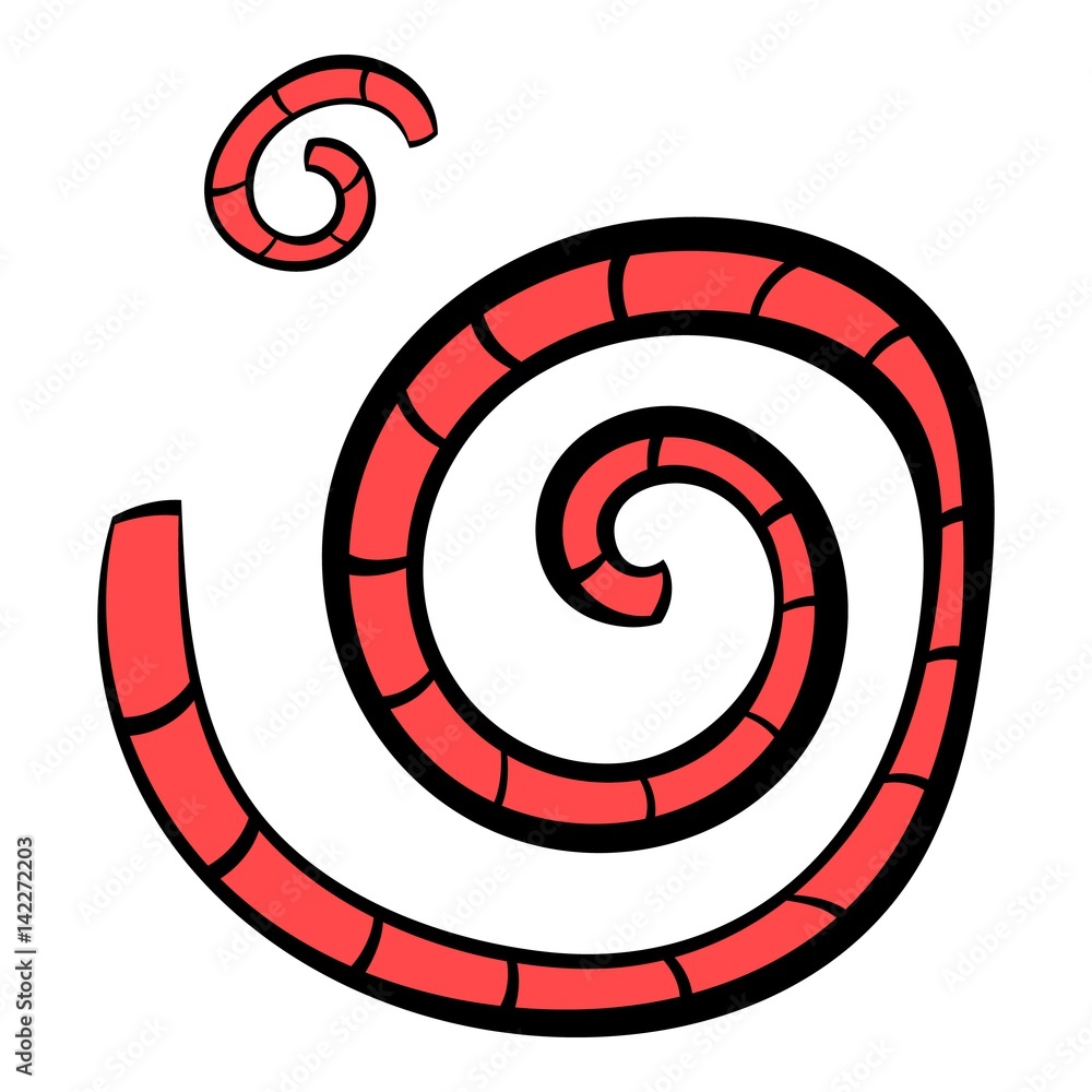 Obraz premium Virus icon, icon cartoon