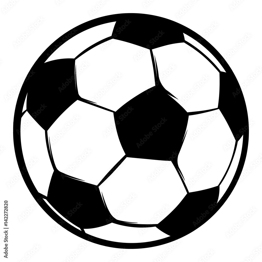 Naklejka Football ball icon, icon cartoon