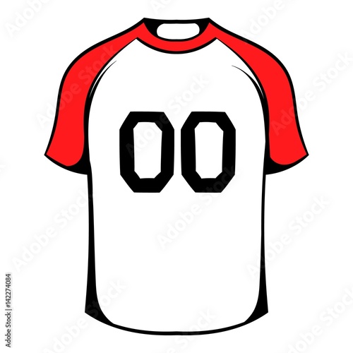 Hockey sweater icon, icon cartoon