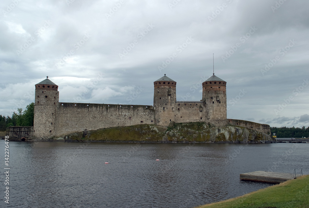 View Of Savonlinna Fortress, Finland