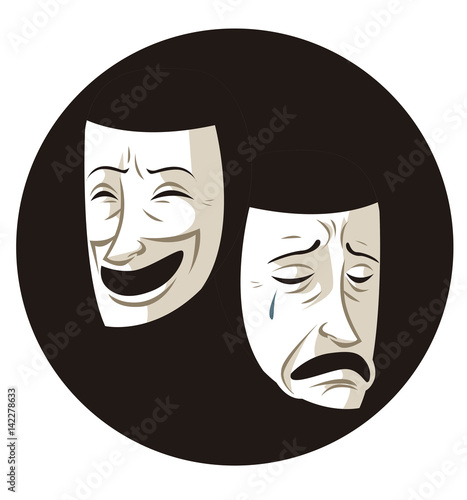 theater comedy and drama masks
