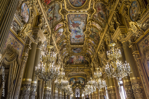 The Palais Garnier  Opera of Paris  interiors and details