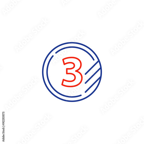 Grade mark line icons, upgrade class, fast services concept