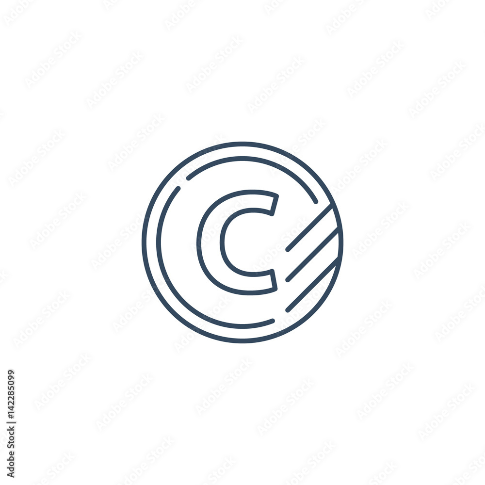 Obraz premium Grade mark line icon, upgrade class, fast services concept