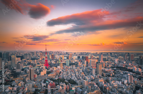 Wonderful sky, Tokyo