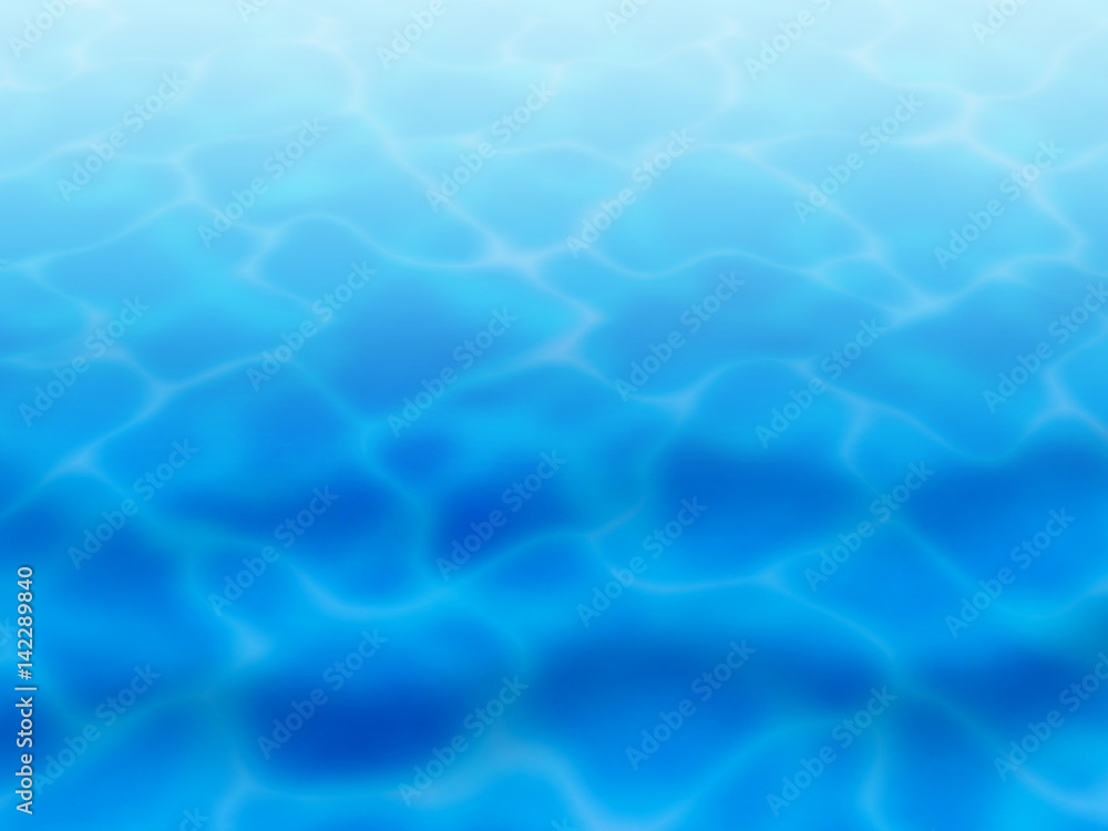 ウェーブ　水面　波紋