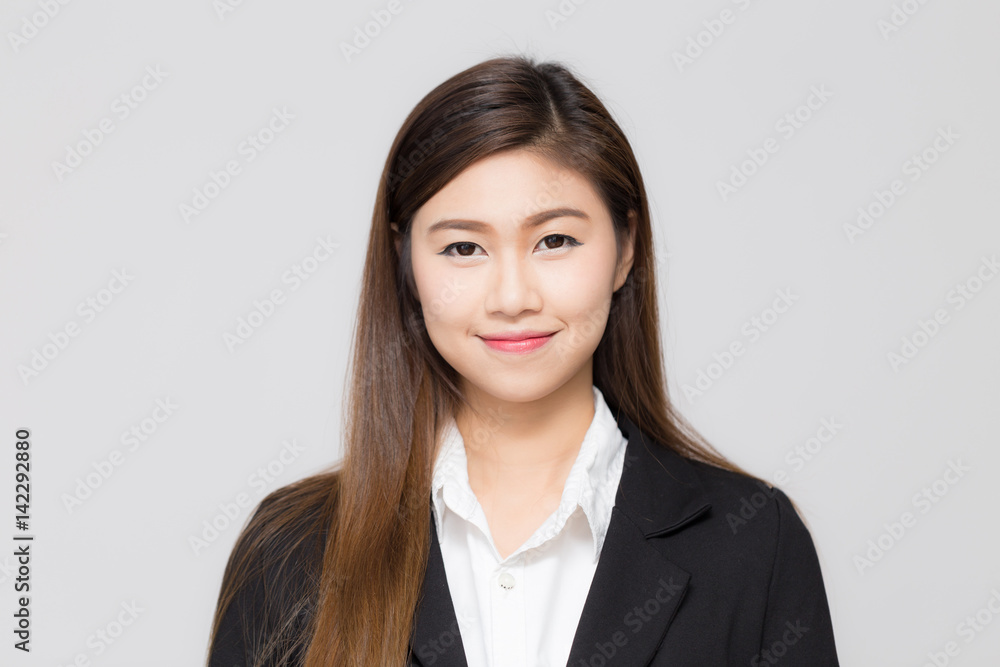 Beautiful Asian business women smile and happiness Beautiful Asian business women smile and happiness