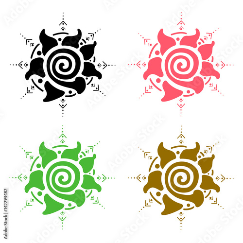 tattoo pattern vector illustration