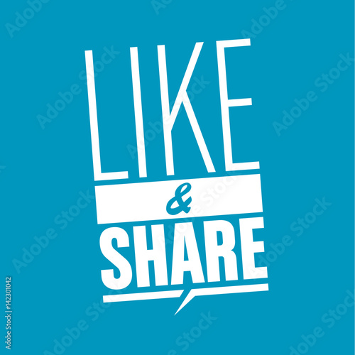 like and share