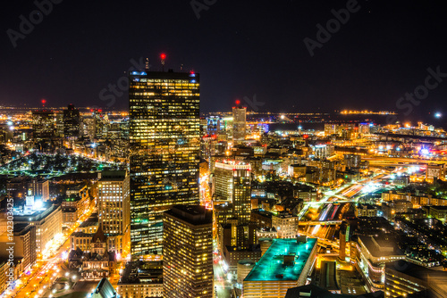 Canvas Print Boston Massachusetts