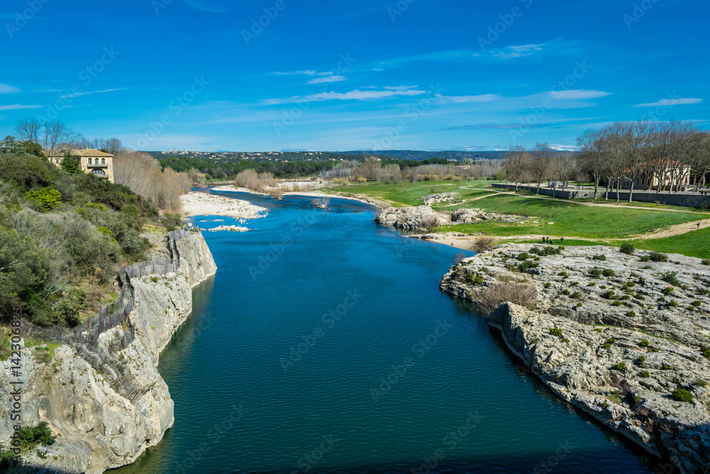 Pont du Gard, France. Pont du Gard, France.