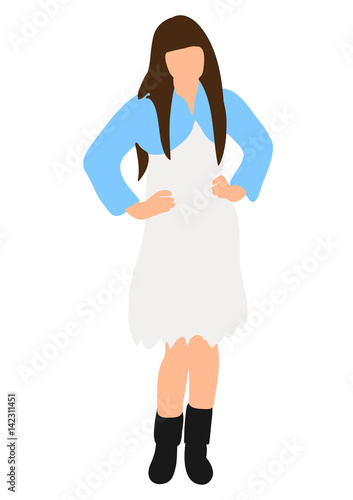 girl without face