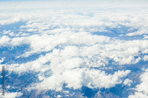 Fototapeta Naklejka Na Ścianę i Meble -  Sky from airplane