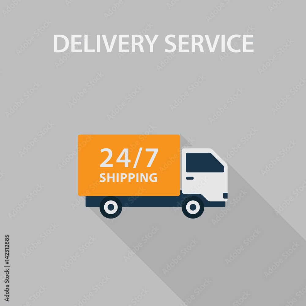 Delivery Service Illustration Delivery Service Illustration
