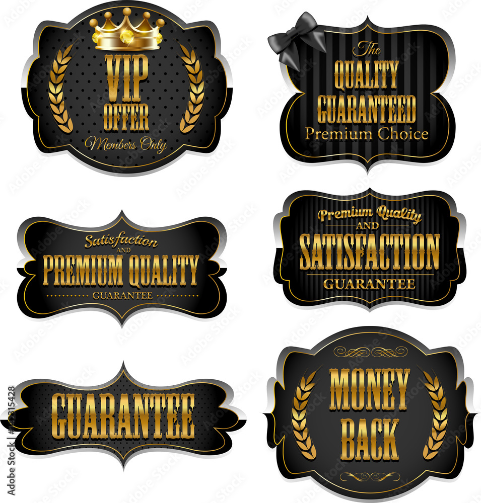 Obraz premium VIP labels