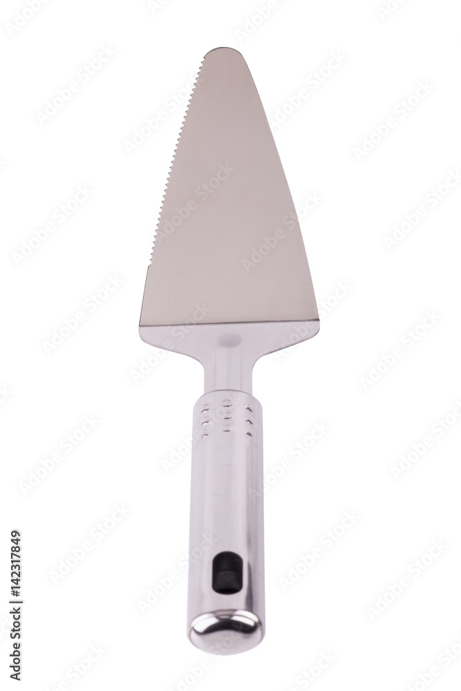 Metal Pizza Spatula Isolated on White Background Metal Pizza Spatula Isolated on White Background