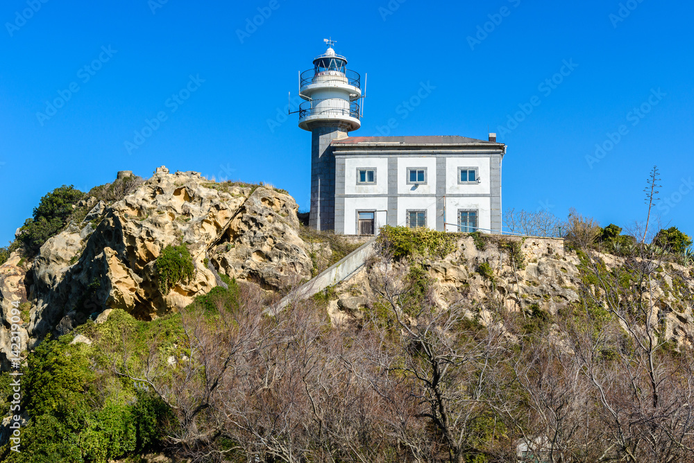 Lighthouse of Getaria, Basque Country, Spain