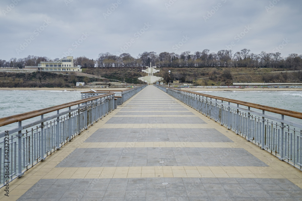 Fototapeta premium Sea bridge 1