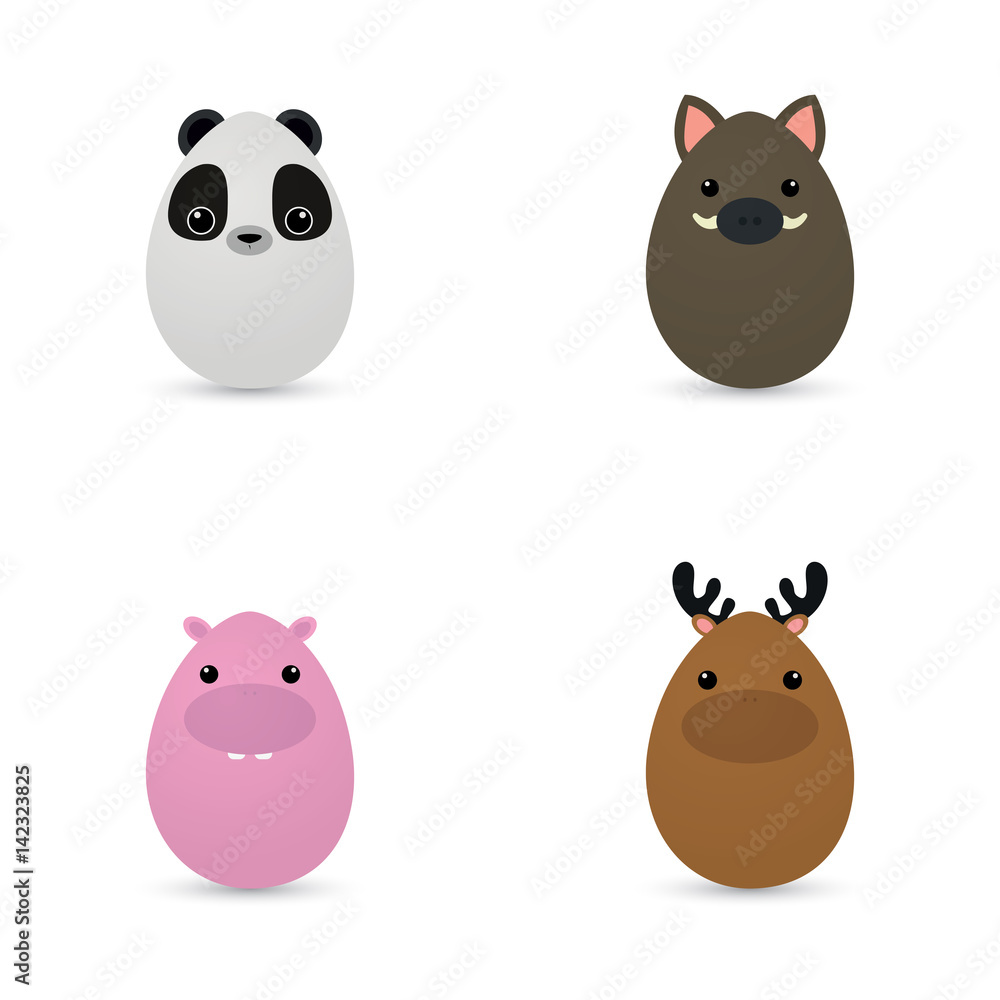 Easter Animals Eggs Easter Animals Eggs