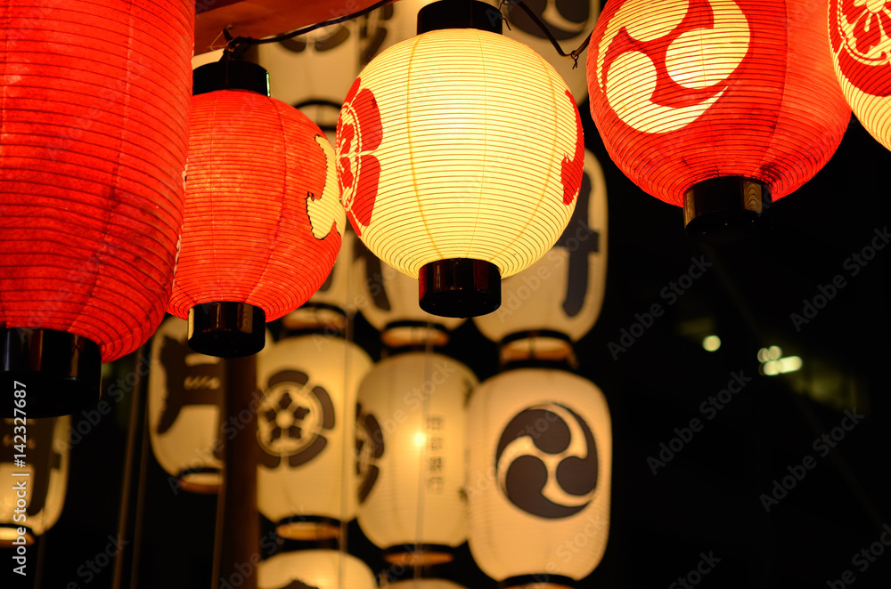 祇園祭 宵山 
Gion festival night, Kyoto Japan - obrazy, fototapety, plakaty 