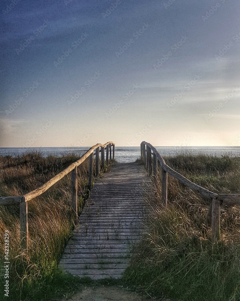 Obraz premium Accesso sul mare