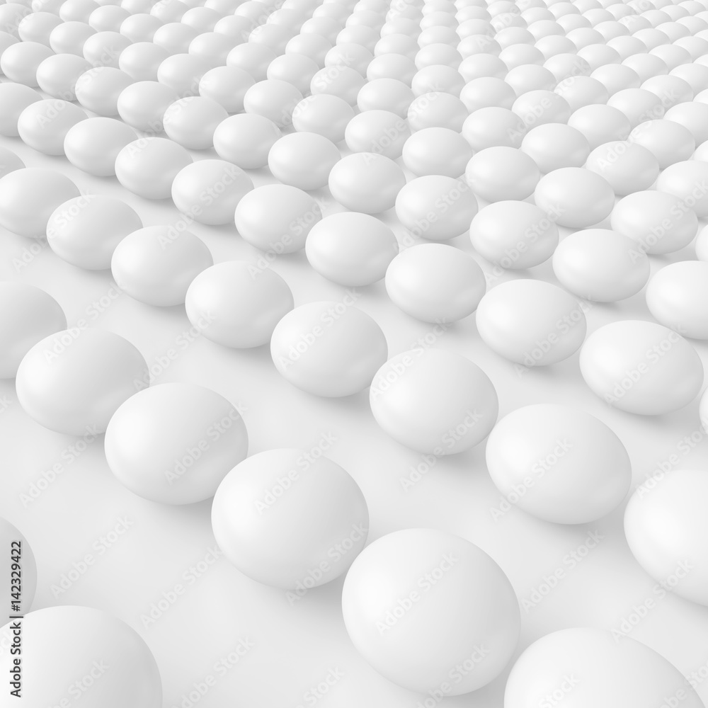 White Sphere Background White Sphere Background