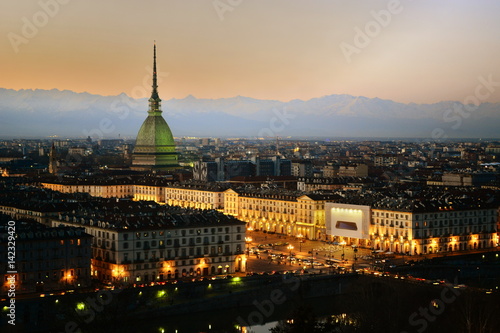 Torino al Tramonto © Dario