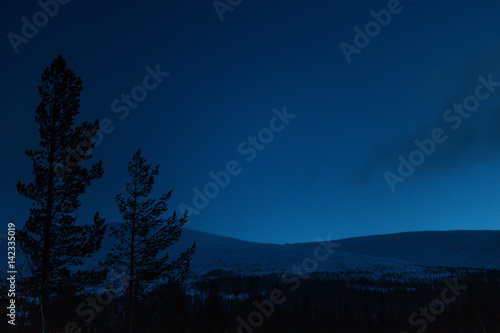 Morning in Russian Lapland, Kola Peninsula