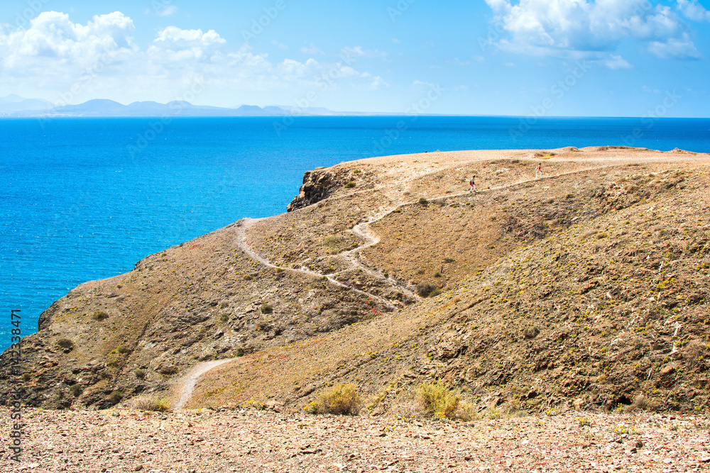 View of Papagayo in Playa Blanca, Lanzarote