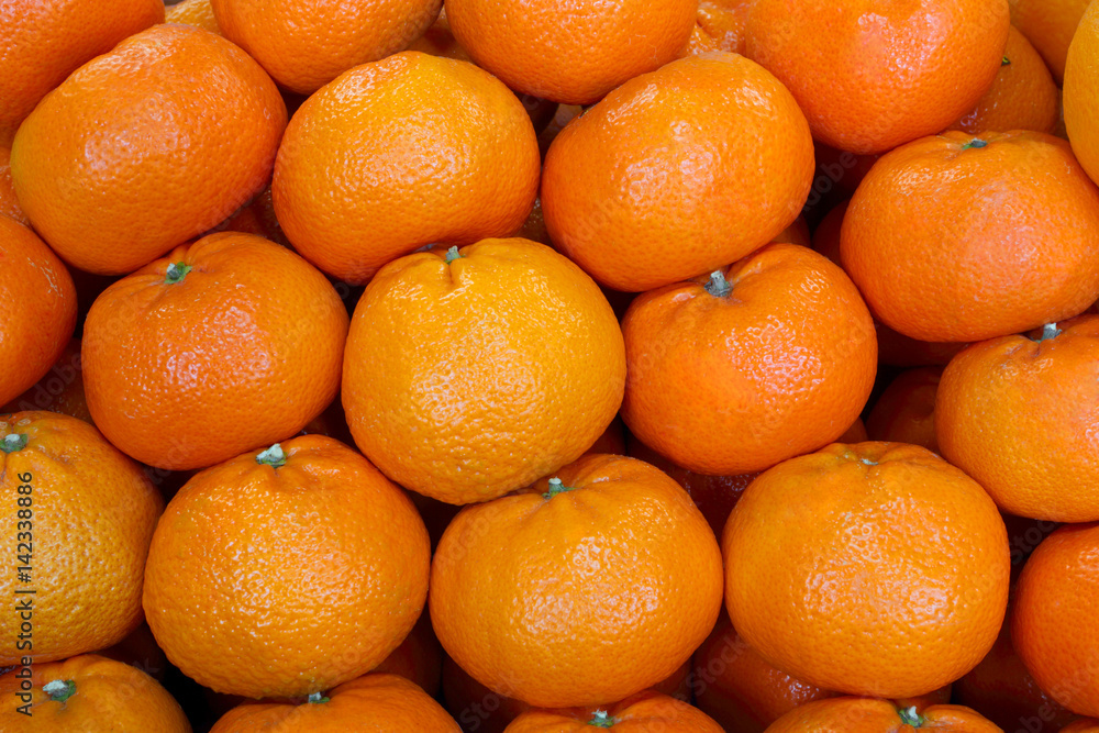 Tangerines.Background fruit.