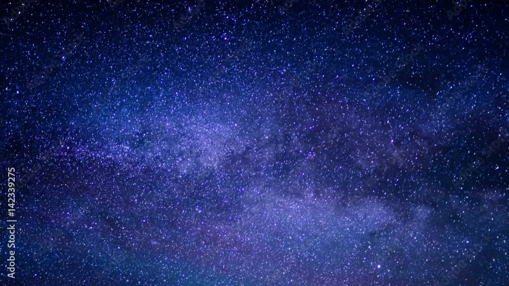 Milky Way Galaxy in Night Sky 01 Time Lapse Stars Milky Way Galaxy in Night Sky 01 Time Lapse Stars