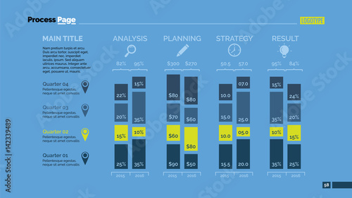 Four Aspects Analysis Slide Template