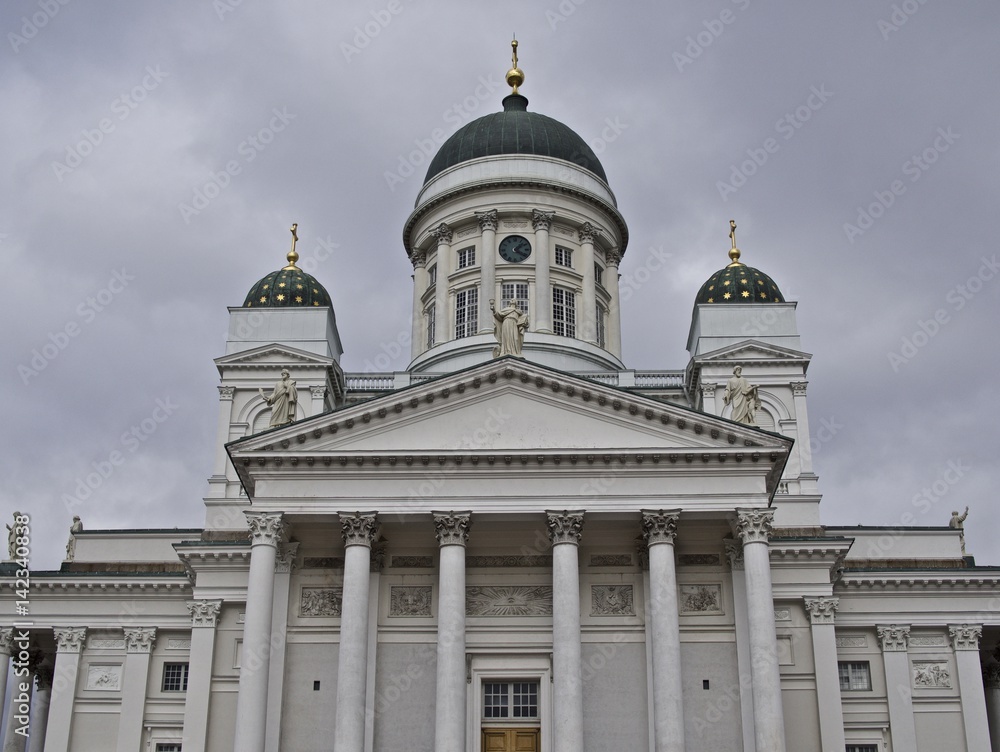 Helsinki Cathedral, Helsinki, Finland, Front shot