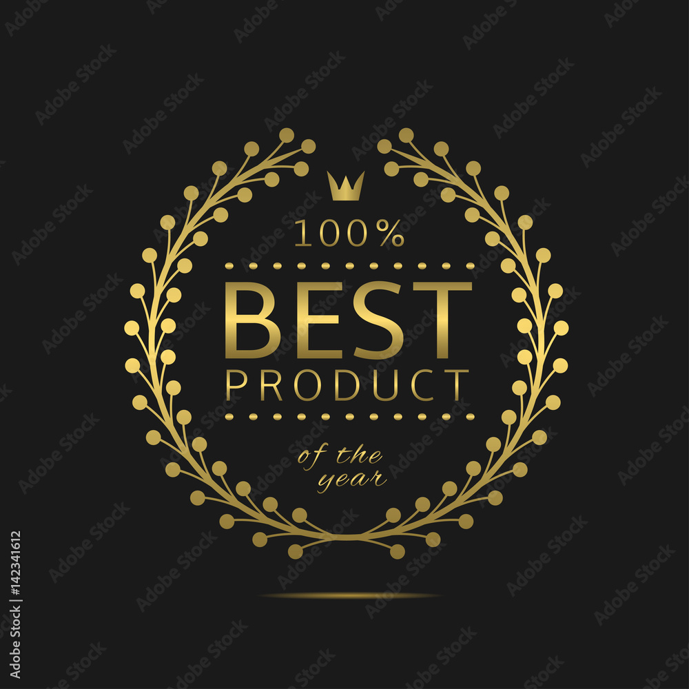 Fototapeta premium Best product label