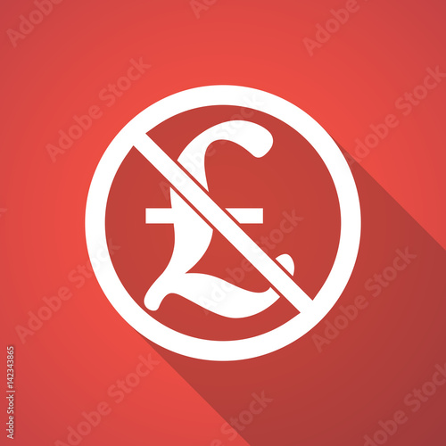 Illustration of  a pound sign  in a not allowed signal
