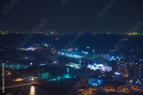 下関市街地の夜景